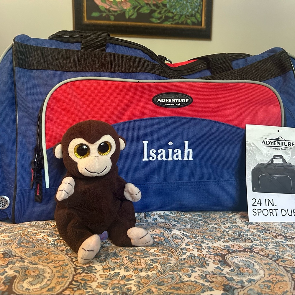 Isaiah 24in Sport/Travel Duffle Bag Overnight Sleepover Vacation Holiday